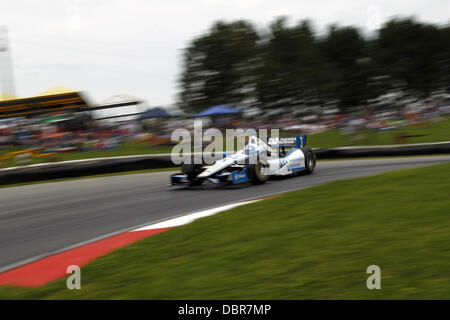 Lexington, Ohio, USA. 2. August 2013. IZOD Indycar Series, Honda Indy 200 in Mid-Ohio, Lexington, Ohio, USA, August 2-4 2013, HELIO CASTRONEVES Team Penske Credit: Ron Bijlsma/ZUMAPRESS.com/Alamy Live-Nachrichten Stockfoto