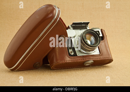 Modell des klassischen 35 mm-Kamera in der Mitte des 19. Jahrhunderts Stockfoto