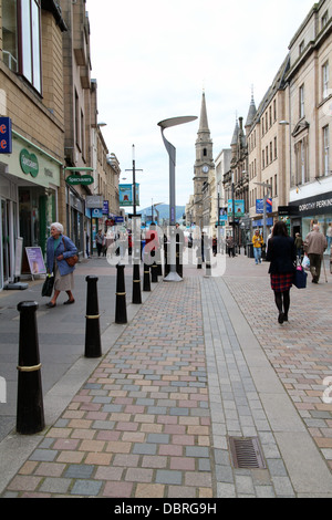 High Street - Inverness City - Highlands - Schottland - UK Stockfoto
