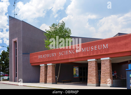 Bradbury Science Museum, Teil des Los Alamos National Laboratory, Los Alamos, New Mexico, USA Stockfoto