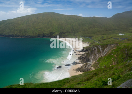 Keem Bay abgelegenen Strand in westlich von Achill Island County Mayo Connaught Connacht Irland Irland Stockfoto