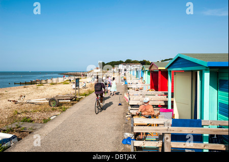 Whitstable Küste Meer Meer Meer Stockfoto