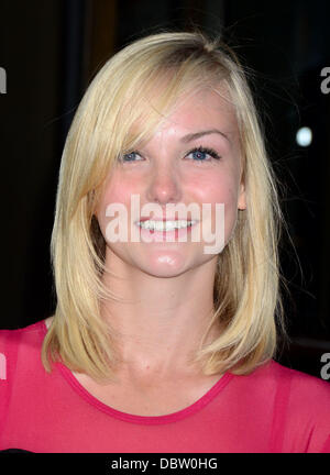 Joanna Vanderham special Screening von "The Debt" statt im Tribeca Grand Hotel - draußen Ankunft New York City, USA - 22.08.11 Stockfoto