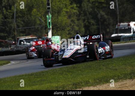 Lexington, Ohio, USA. 4. August 2013. IZOD Indycar Series, Honda Indy 200 in Mid-Ohio, Lexington, Ohio, USA, August 2-4 2013, wird POWER, Team Penske Credit: Ron Bijlsma/ZUMAPRESS.com/Alamy Live-Nachrichten Stockfoto