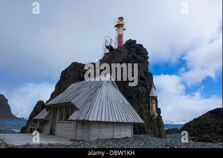 Henryk Arctowski polnischen Antarktis-Station, King George Island, Süd-Shetland-Inseln, Antarktis Stockfoto