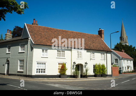 Ehemalige Gastwirtschaft jetzt Wohneigentum, Melton, Suffolk, UK. Stockfoto