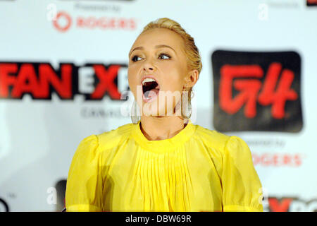 Hayden Panettiere 2011 FanExpo im Metro Toronto Convention Centre. Toronto, Kanada - 27.08.11 Stockfoto