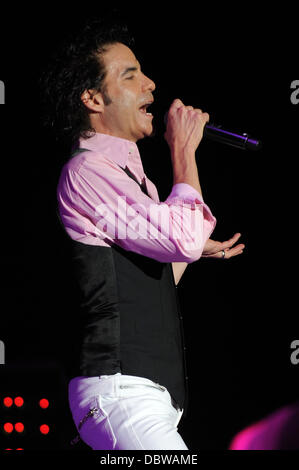 Patrick Monahan Zug führt an der Cruzan Amphitheater West Palm Beach, Florida - 30.08.11 Stockfoto