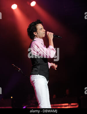 Patrick Monahan Zug führt an der Cruzan Amphitheater West Palm Beach, Florida - 30.08.11 Stockfoto