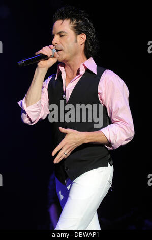 Patrick Monahan Zug führt an der Cruzan Amphitheater West Palm Beach, Florida - 30.08.11 Stockfoto