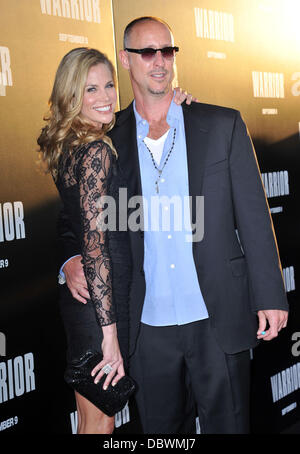 Brooke Burns und Gavin O'Connor 'Warrior' Los Angeles Premiere am ArcLight Kino Los Angeles, Kalifornien - 06.09.11 Stockfoto