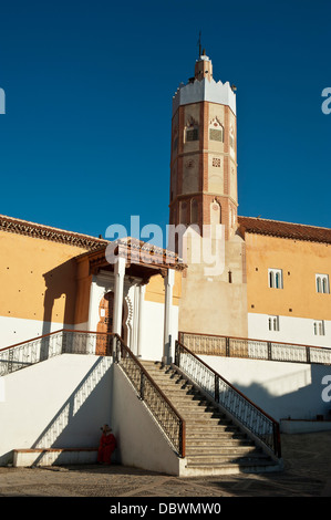 Die große Moschee. Chefchaouen, Rif-Region. Morocco.North Afrika. Stockfoto