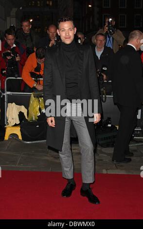 Werden Sie junge GQ Men of the Year Awards 2011 - Ankünfte London, England - 06.09.11 Stockfoto