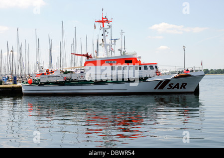 Seenotkreuzer BERLIN, Laboe, Schleswig-Holstein, Deutschland. | Kreuzer BERLIN, Laboe, Schleswig-Holstein, Deutschland zu retten. Stockfoto