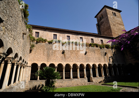 Italien, Latium, Sermoneta, Abtei Valvisciolo Stockfoto