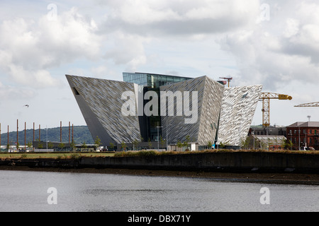 Belfast titanic-Museum und Queens island titanic Viertel Nordirland Vereinigtes Königreich Stockfoto