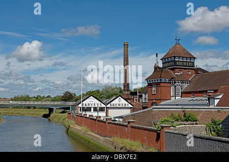 Harveys Brauerei, Lewes, East Sussex, England, Uk Stockfoto