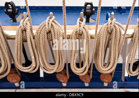 Deutsche Großsegler Gorch Fock Stockfoto