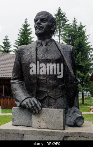 Lenin in Ausstellung Grutas-Park, Deutschland, Europa Stockfoto