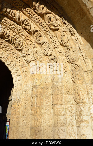 Malmesbury Abbey eine normannische Kirche in Malmesbury, North Wiltshire, UK. Stockfoto