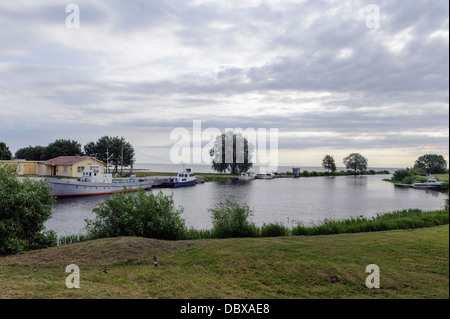 Peipus-See in Mustvee, Estland, Europa Stockfoto