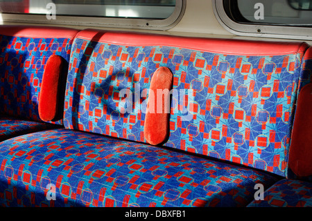 Fahrt mit der Londoner u-Bahn Stockfoto