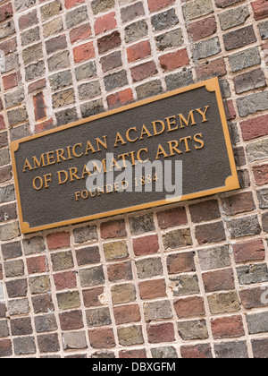 American Academy of Dramatic Arts, New York Stockfoto