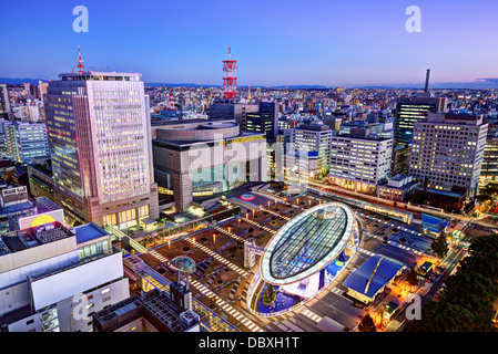 Nagoya, Japan im Stadtteil Sakae. Stockfoto