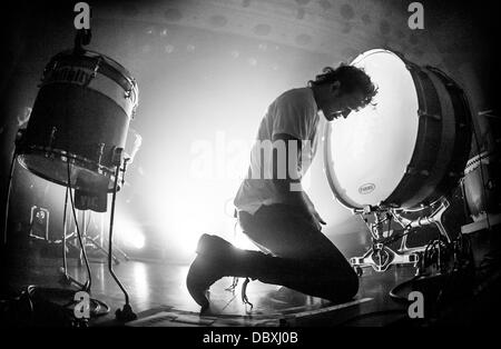 Stellen Sie sich vor Drachen die live bei Metro in Chicago, IL Stockfoto