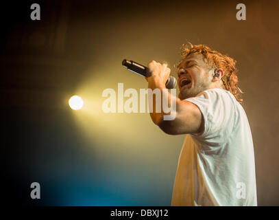 Stellen Sie sich vor Drachen die live bei Metro in Chicago, IL Stockfoto