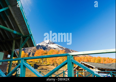 Pucon Skigebiet, Chile Stockfoto