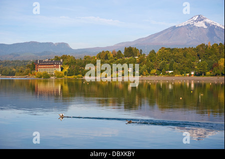 Villarrica Park Lake hotel Stockfoto