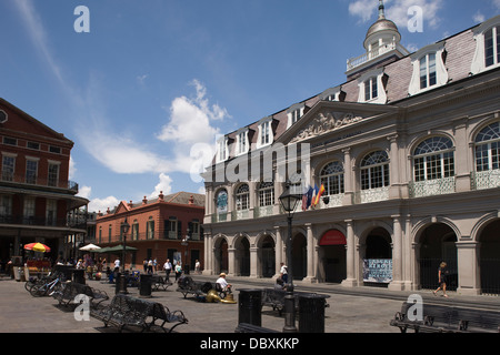 CABILDO STATE MUSEUM JACKSON SQUARE FRANZÖSISCHE VIERTEL DOWNTOWN NEW ORLEANS LOUISIANA USA Stockfoto