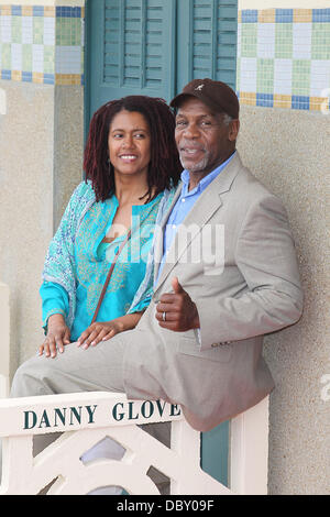 Danny Glover und Asake Boman 37. Deauville American Film Festival - Tag 8 - Hommage an Danny Glover - Photocall Deauville, Frankreich - 07.09.11 Stockfoto