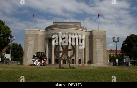 Volksbühne, Rosa-Luxemburg-Platz-MItte, Berlin, Deutschland Stockfoto