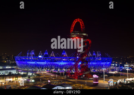 Eröffnungsfeier am Paralympics 2012, Queen Elizabeth Olympic Park, Stratford, London, Vereinigtes Königreich Stockfoto