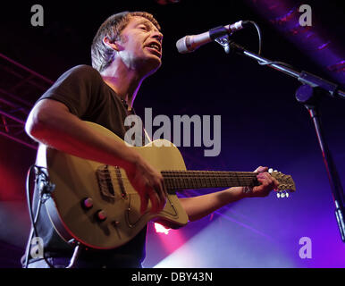 Lee Mavers The La führen die letzte abgespeckte Konzert im ausverkauften Liverpool O2 Academy Liverpool, England - 09.09.11 Stockfoto