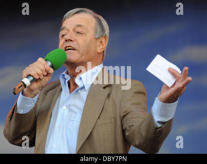 Tony Blackburn Radio 2 Live In Hyde Park London, England - 11.09.11 Stockfoto