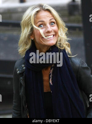 Ulrika Jonsson im ITV Studios London, England - 14.09.11 Stockfoto