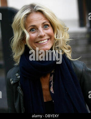 Ulrika Jonsson im ITV Studios London, England - 14.09.11 Stockfoto