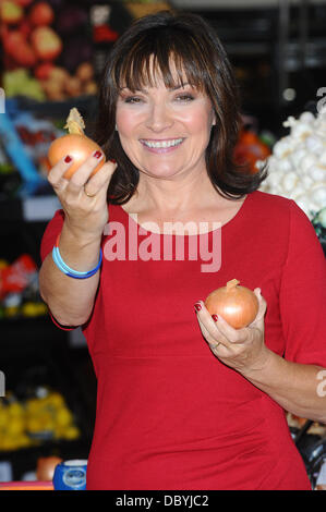 Lorraine Kelly Leben gut für weniger Index Start von Sainsbury's - Fototermin statt an Sainsbury's Greenwich London, England - 15.09.11 Stockfoto