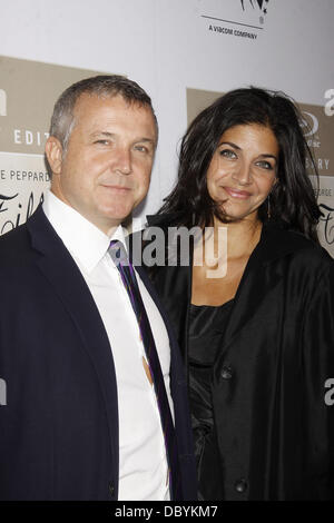 James Taffin de Givenchy, Designer und Neffe von Hubert de Givenchy zum 50. Jubiläum / Blu-Ray Veröffentlichung von "Frühstück bei Tiffanys" statt, in der Alice Tully Hall - Ankünfte.     New York City, USA - 15.09.11 Stockfoto