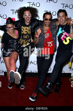 LMFAO Host ein nach dem Konzert party im Nachtclub TAO in The Venetian Resort und Casino Las Vegas, Nevada - 16.09.11 Stockfoto