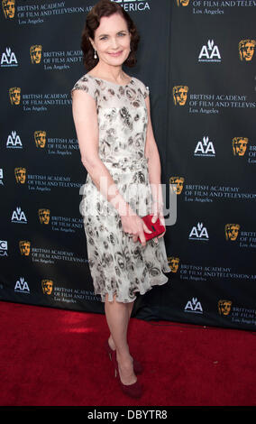 Elizabeth McGovern 9. jährliche BAFTA Los Angeles Tea Party - Ankünfte Los Angeles, Kalifornien - 17.09.11 Stockfoto