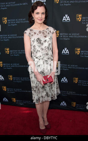 Elizabeth McGovern 9. jährliche BAFTA Los Angeles Tea Party - Ankünfte Los Angeles, Kalifornien - 17.09.11 Stockfoto