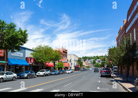 Main Street in der Innenstadt von Pendleton, Oregon, USA Stockfoto