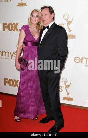 James Woods und Ashley Madison statt der 63. Primetime Emmy Awards im Nokia Theater LA LIVE - Ankünfte Los Angeles, Kalifornien - 18.09.11 Stockfoto