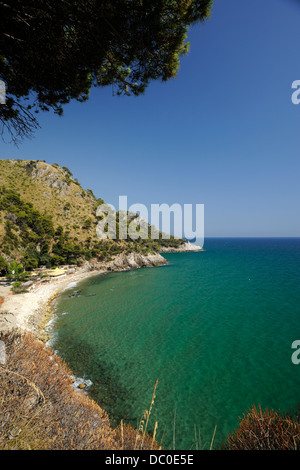 Italien, Latium, Küste, Parco regionale Riviera di Ulisse Stockfoto