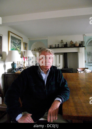 Fotojournalist DON McCULLIN CBE Hon FVK fotografiert in seinem Haus in Somerset England UK Stockfoto