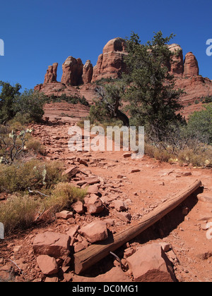 Cathedral Rock Trail in Sedona, Arizona, USA Stockfoto